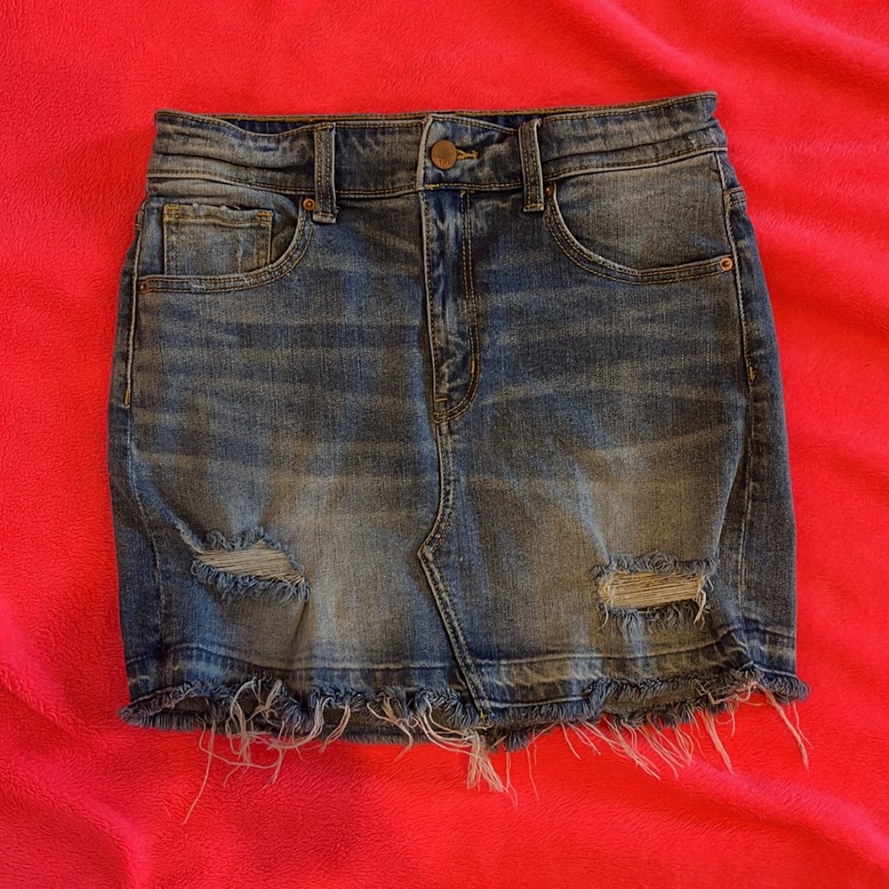 New condition jean skirt